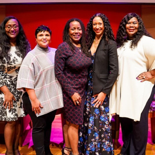 group at Black Girl Magic event