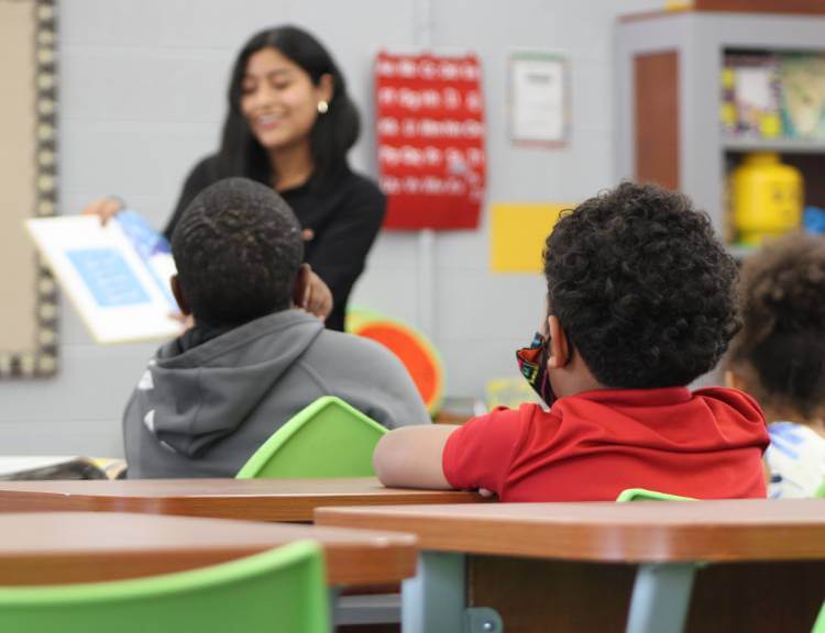 elementary school classroom