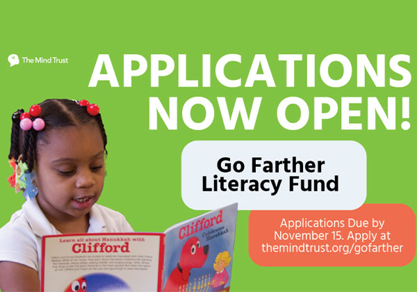 The Mind Trust Literacy Fund Applications Now Open